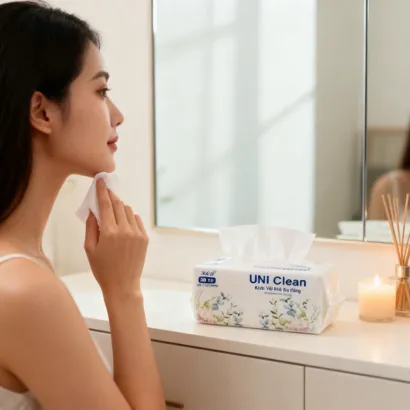 Khăn Vải Khô Đa Năng UNI CLEAN 80 TỜ